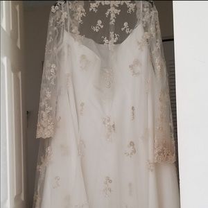 Wedding dress purchased from David’s bridal